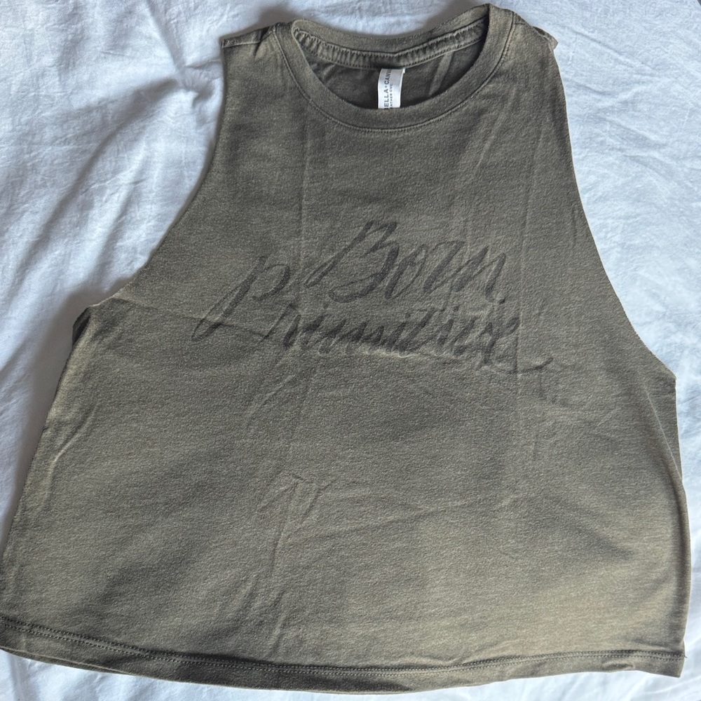 Born Primitive Women's Green Crop Top